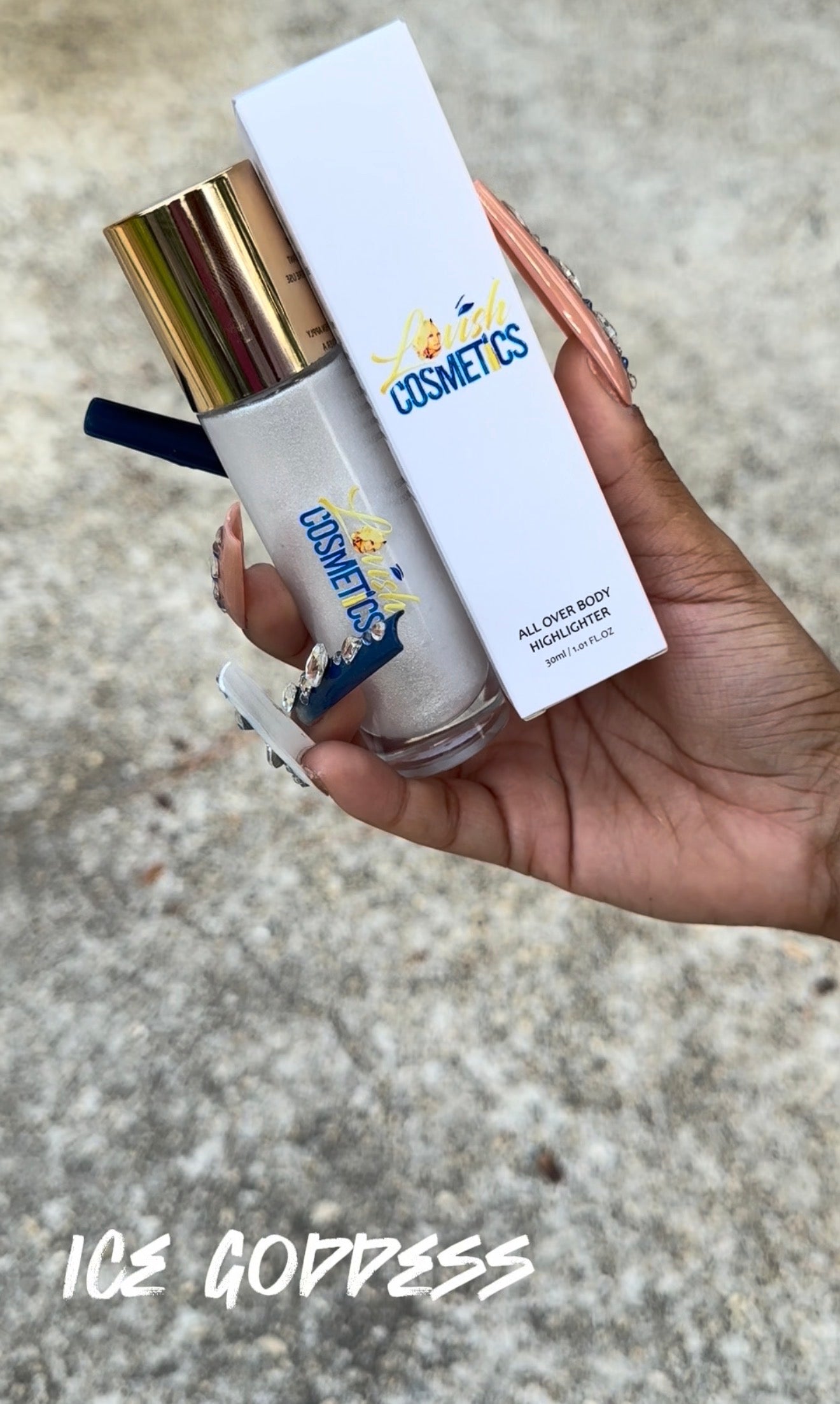 Ice Goddess Body Shimmer